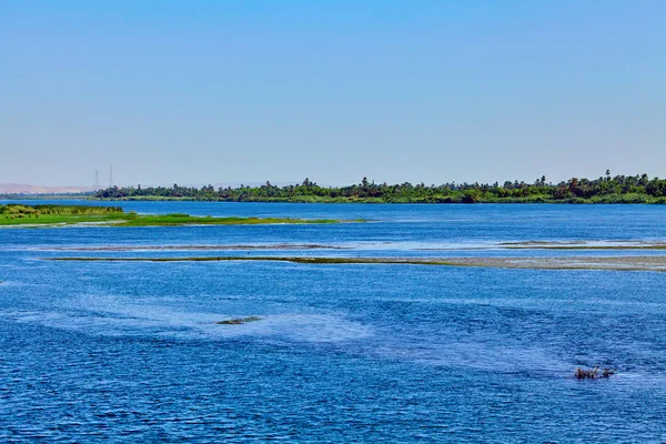 Mısır Nil Nehri. güzel manzara