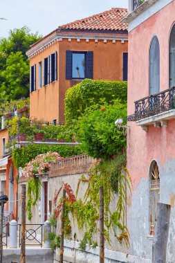 Venedik, İtalya binaları ile kanal