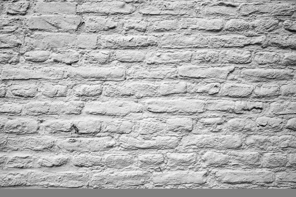 Mur en brique blanche pour texture ou fond — Photo