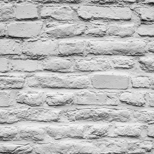 Mur en brique blanche pour texture ou fond — Photo