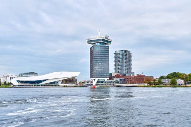 Amsterdam, Hollanda - 05 Eylül 2017: Göz Film Müzesi