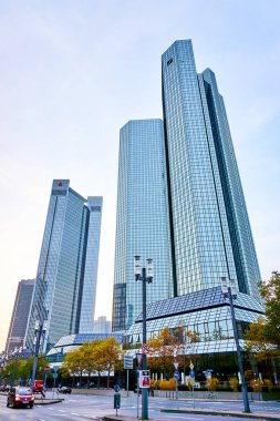 FRANKFURT, GERMANY OKTOBER 23, 2015: Deutsche Bank headquarter b