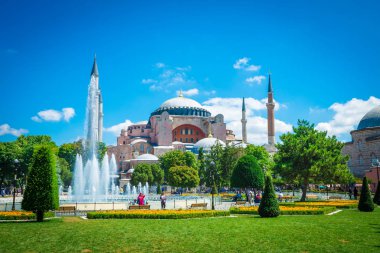 Istambu, Türkiye'nin Temmuz 2017. Istanbul, Türkiye, Sultanahmet'deki Sultanahmet Camii