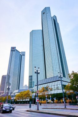 FRANKFURT, GERMANY OKTOBER 23, 2015: Deutsche Bank headquarter b