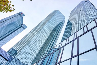 FRANKFURT, GERMANY OKTOBER 23, 2015: Deutsche Bank headquarter b