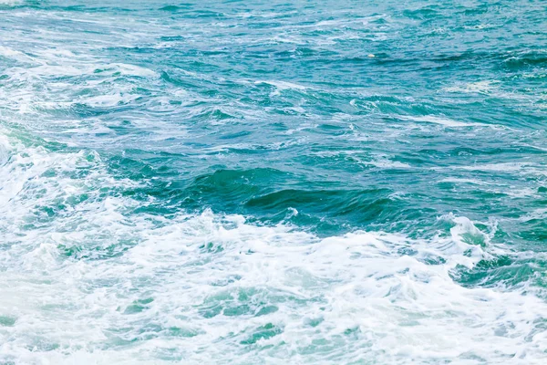 Vista da tempestade do mar. Bela paisagem marítima — Fotografia de Stock