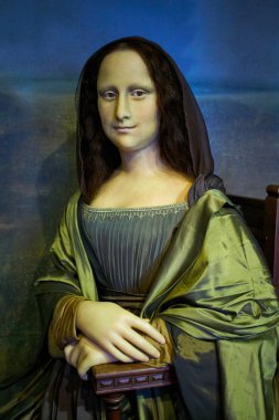 Amsterdam, Hollanda - 05 Eylül 2017: Balmumu figur mo