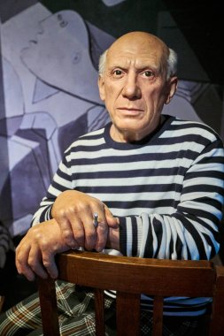 Amsterdam, Netherlands - September 05, 2017: Pablo Picasso, Span clipart