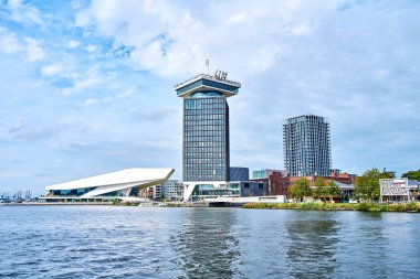 Amsterdam, Hollanda - 05 Eylül 2017: Göz Film Müzesi