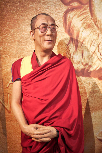 Amsterdam, Netherlands - September 05, 2017: Wax figure of the f