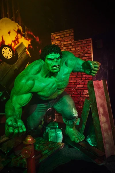 Ámsterdam, Países Bajos - 05 de septiembre de 2017: Hulk, Bruce Benner , — Foto de Stock