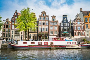 Amsterdam, Hollanda, 5 Eylül 2017: tipik Hollanda hou