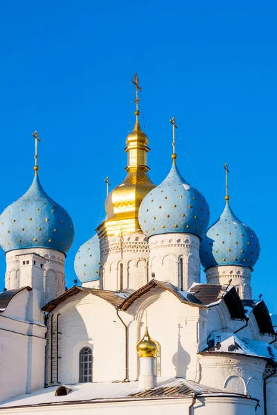 Cattedrale dell'Annunciazione a Kazan Cremlino, Tatarstan, Russi — Foto Stock