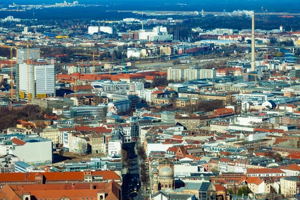 Luftaufnahme von Berlin, Deutschland — Stockfoto