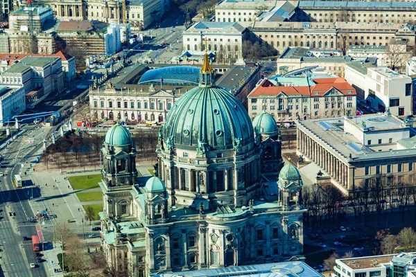Flygfoto över Berlin, Tyskland — Stockfoto