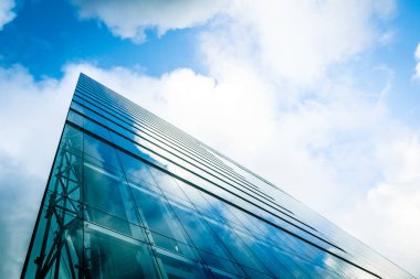 Ofis binaları. Modern soyut parçası