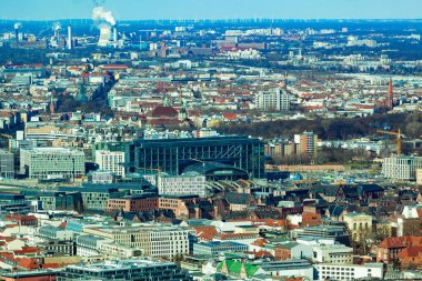 Berlin, Almanya 'nın hava manzarası
