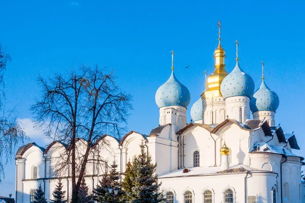 Catedral da Anunciação em Kazan Kremlin, Tatarstan, Russi — Fotografia de Stock
