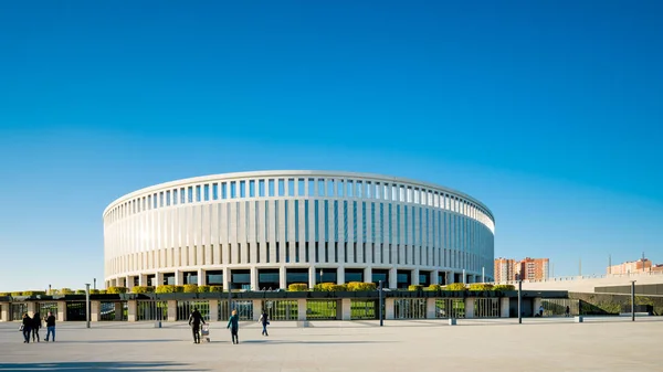 Krasnodar, Rusia - 29 de septiembre de 2017: estadio de fútbol Krasnod —  Fotos de Stock