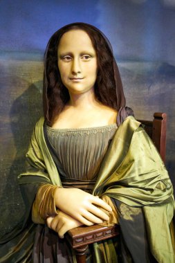 Amsterdam, Hollanda - 05 Eylül 2017: Balmumu figur mo