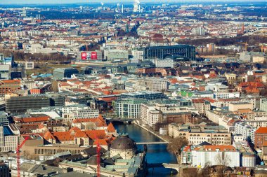 Berlin, Almanya 'nın hava manzarası