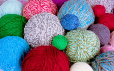 doğal yün. güzel yün renk arka plan