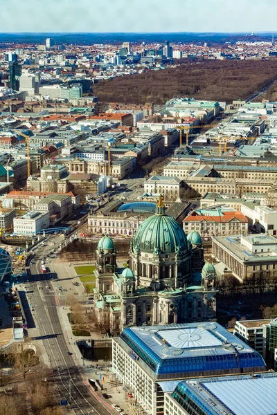 Vue aérienne de berlin, Allemagne — Photo