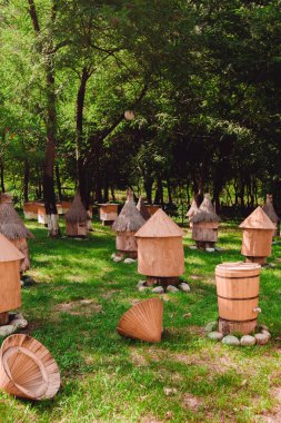 arıcılık tarım için ahşap kovan