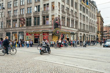 Amsterdam, Hollanda - 05 Eylül 2017: bina Madam 
