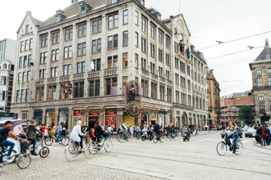 Amsterdam, Hollanda - 05 Eylül 2017: bina Madam 