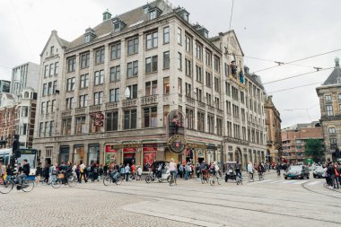 Amsterdam, Hollanda - 05 Eylül 2017: bina Madam 