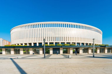 Krasnodar, Rusya - 29 Eylül 2017: Futbol Stadyumu Krasnod