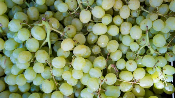 Uvas Blancas Fondo Uva Verde —  Fotos de Stock