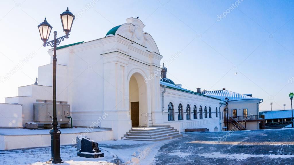 The Kul Sharif mosque in Kazan Kremlin. Tatarstan, Russia