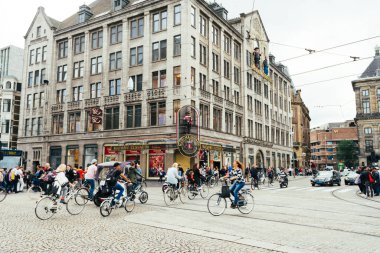 Amsterdam, Hollanda - 05 Eylül 2017: bina Madam 