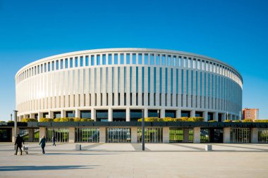 Krasnodar, Rusya - 29 Eylül 2017: Futbol Stadyumu Krasnod