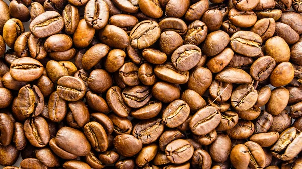 Textura de grãos de café. café fundo — Fotografia de Stock