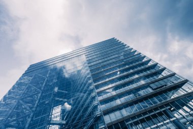 Ofis binaları. Modern soyut parçası