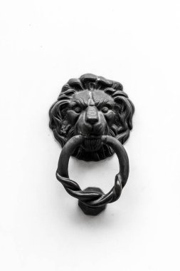 eski stil Aslan'ın baş tokmağı. Antik tokmağı