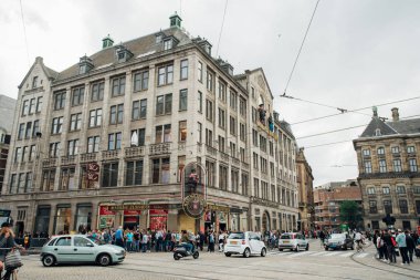 Amsterdam, Hollanda - 05 Eylül 2017: bina Madam 