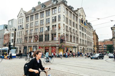 Amsterdam, Hollanda - 05 Eylül 2017: bina Madam 