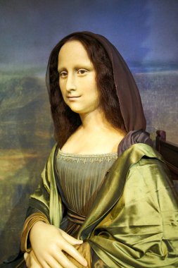 Amsterdam, Hollanda - 05 Eylül 2017: Balmumu figur mo