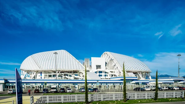 SOCHI, RUSIA - 12 DE DICIEMBRE DE 2017: Estadio "Fisht" en los Juegos Olímpicos — Foto de Stock