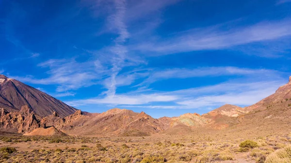 Landskap med berget Teide i nationalparken Teide - Tenerife, Ca — Stockfoto