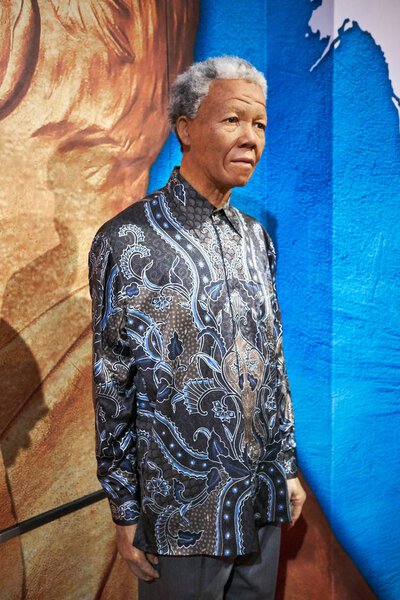 Amsterdam, Netherlands - September 05, 2017: Nelson Mandela mode