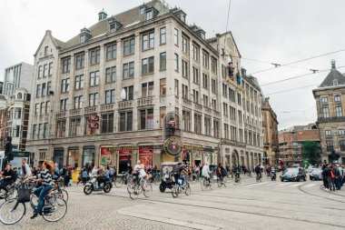 Amsterdam, Hollanda - 05 Eylül 2017: bina Madam 