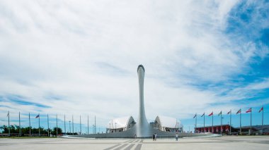 Soçi, Rusya - 18 Haziran 2017: Stadyumu olimpik PA 