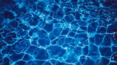 Arka plan için soyut mavi su