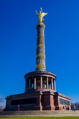 Berlin 'de zafer anıtı (Siegessauele)