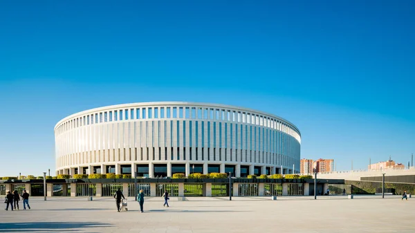 Krasnodar, Rusia - 29 de septiembre de 2017: estadio de fútbol Krasnod —  Fotos de Stock